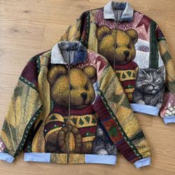 Upcycled Tapestry Jacket (Dc-10-70)