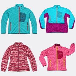 Montbell Full Zip Fleece Jackets