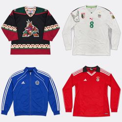 ADIDAS, NIKE, PUMA, CCM, NFL, NHL AND NBA フットボールスポ..
