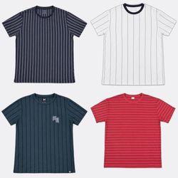 Striped Patterned T-Shirts Bundle