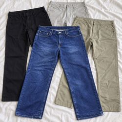 Ralph lauren Cotton Trousers and Denim Jeans Lot