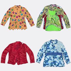 Blouse pour femmes imprimée et ornée Lot 100 % soi..