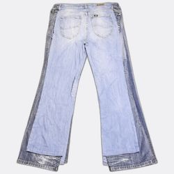 Classic Denim Flare Leg Jeans