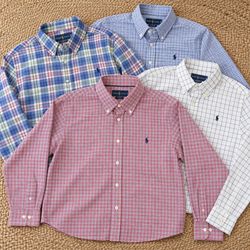 Upcylcled Ralph Lauren cropped Shirts WR-2816B19