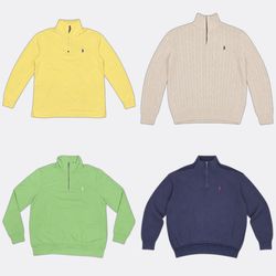 Polo Ralph Lauren Quarter Zip Knitwear