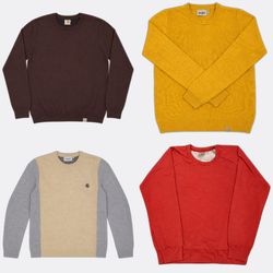 Carhartt Knitwear Round Neck Sweaters Lot
