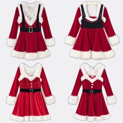 (FV-2833) Vintage Y2K Christmas Santa Dress Mix – ..
