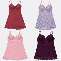 Lace Trim  Babydolls