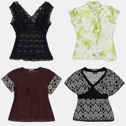 Ann Taylor Loft Printed Blouses