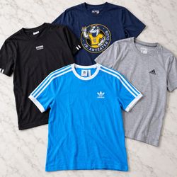 Adidas Printed T-Shirts and Tops Lot (FNC:253)