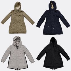 Women Hooded Parka Coat Lot