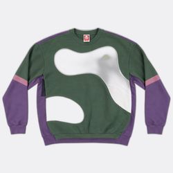 Upcycle mix brands Crewneck Sweatshirts