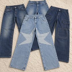 Hip Hop Denim Jeans