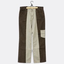 Upcycle patchwork Corduroy pant (D-10-95)