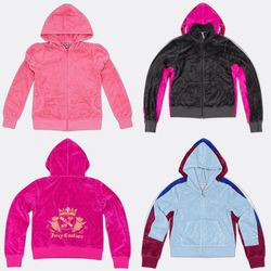 Juicy Couture Velour Hoodies Lot