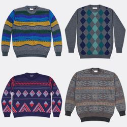 💥 RV5109 Printed Sweaters and Cardigans