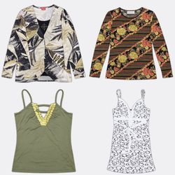 Cami e top in stile Y2K Statement mix