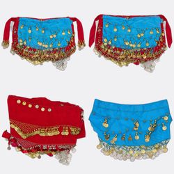 Y2k 2000s Era Belly Dance Coin Belts and Bustier
