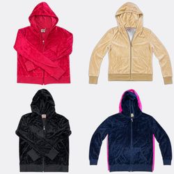 Juicy Couture Velour Zip Hoodies88