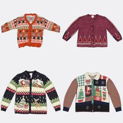 Novelty Holiday Christmas Knit Sweaters