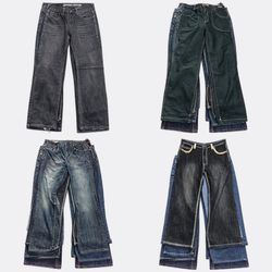 CR13740 Pacote de Jeans Masculinos Vintage Designe..