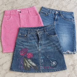 Denim- und Freizeitröcke-Bundle