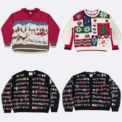 Code#025 Vintage Christmas Sweaters and Knit Vests