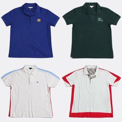 T-shirt con collo Burberry