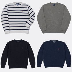 Polo Ralph Lauren heavy Round Neck Sweaters