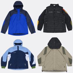 Columbia Sportswear Zip Up Outerwear Jackets