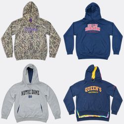 College University Mixed Hoodies 50 PC