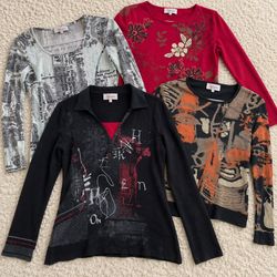 002 Affinites Long Sleeve y2k top
