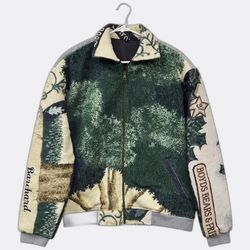 Upcycle Tapestry Unlined Jacket (Dv-10-84)