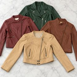 Y2K Leather Jackets (GRF-10-004)