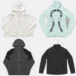 Lululemon Athletic Zip Up Hoodies