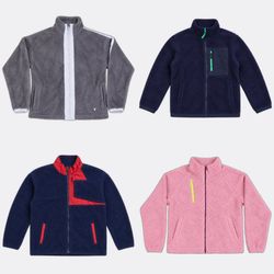 Sélection de vestes en polaire