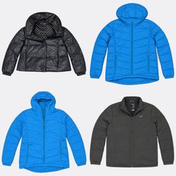 Eddie Bauer Banana Republic and Unbranded Puffer J..