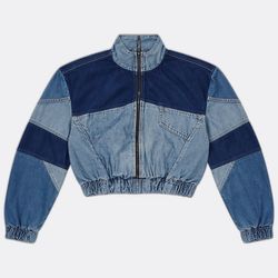 CR13597 Upcycled Levi's Crop Jackets Bundle