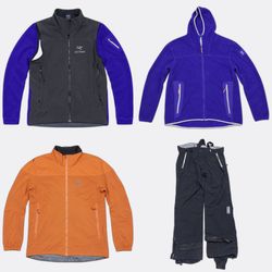 Arc'teryx Outdoor-Jacken- und Hosen-Auswahl