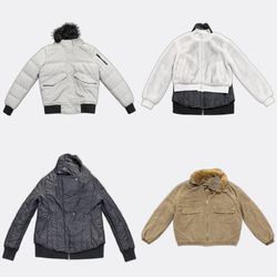 Puffer and Fleece y2k women’s Jackets