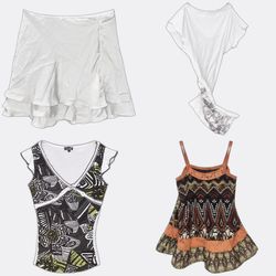 Womens Casual and Party Patterned Dresses