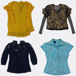 Embellished and Printed Women's Party Blouses