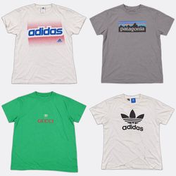 Adidas Nike Graphic T-Shirts Bundle