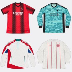 Adidas Nike Football Shirts