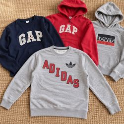 Mixed Brand Sweatshirts and Hoodies Lot