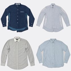 Casual Patterned Button-Up Shirts