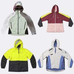 Columbia Hooded Windbreaker Jackets - 32