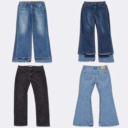 LEVIS MIX CODED DENIM JEANS (WOMENS) - BUNDLE 02