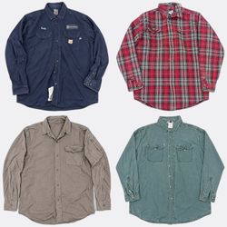 CR13846 Vintage Carhartt Men Shirts Bundle
