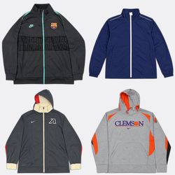 Nike Hoodies and Track Jackets Bundle